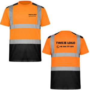 ref 2 pomarańczowy fluorescencyjny z nadrukiem - S