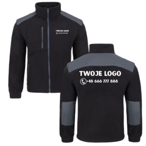 szary z nadrukiem - S